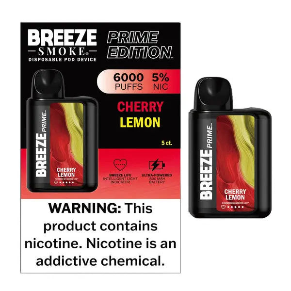 BREEZE PRIME DISPLAY AST FLAVORS 100CT(FINAL SALE)