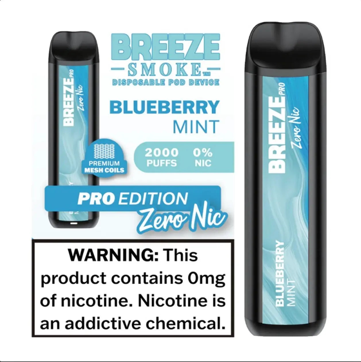 BREEZE PRO BLU MNT 0% 10CT (FINAL SALE)