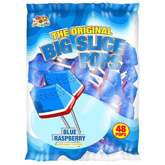 BIG SLICE POPS BLUE RASPBERRY 48CT