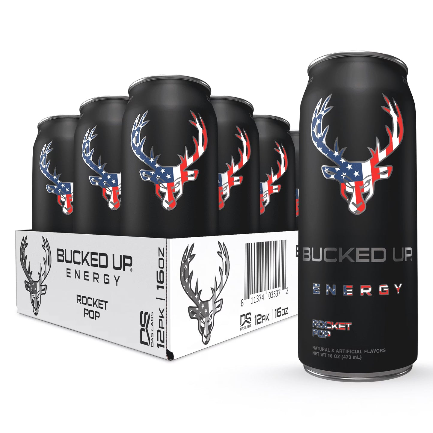 BUCKED UP ENERGY 12/16 OZ