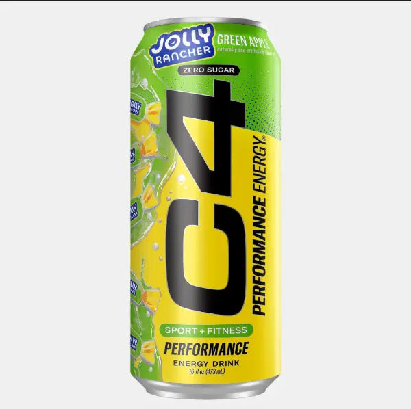 C4 Jolly Rancher Green Apple 12/16 OZ