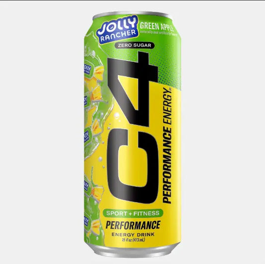C4 Jolly Rancher Green Apple 12/16 OZ