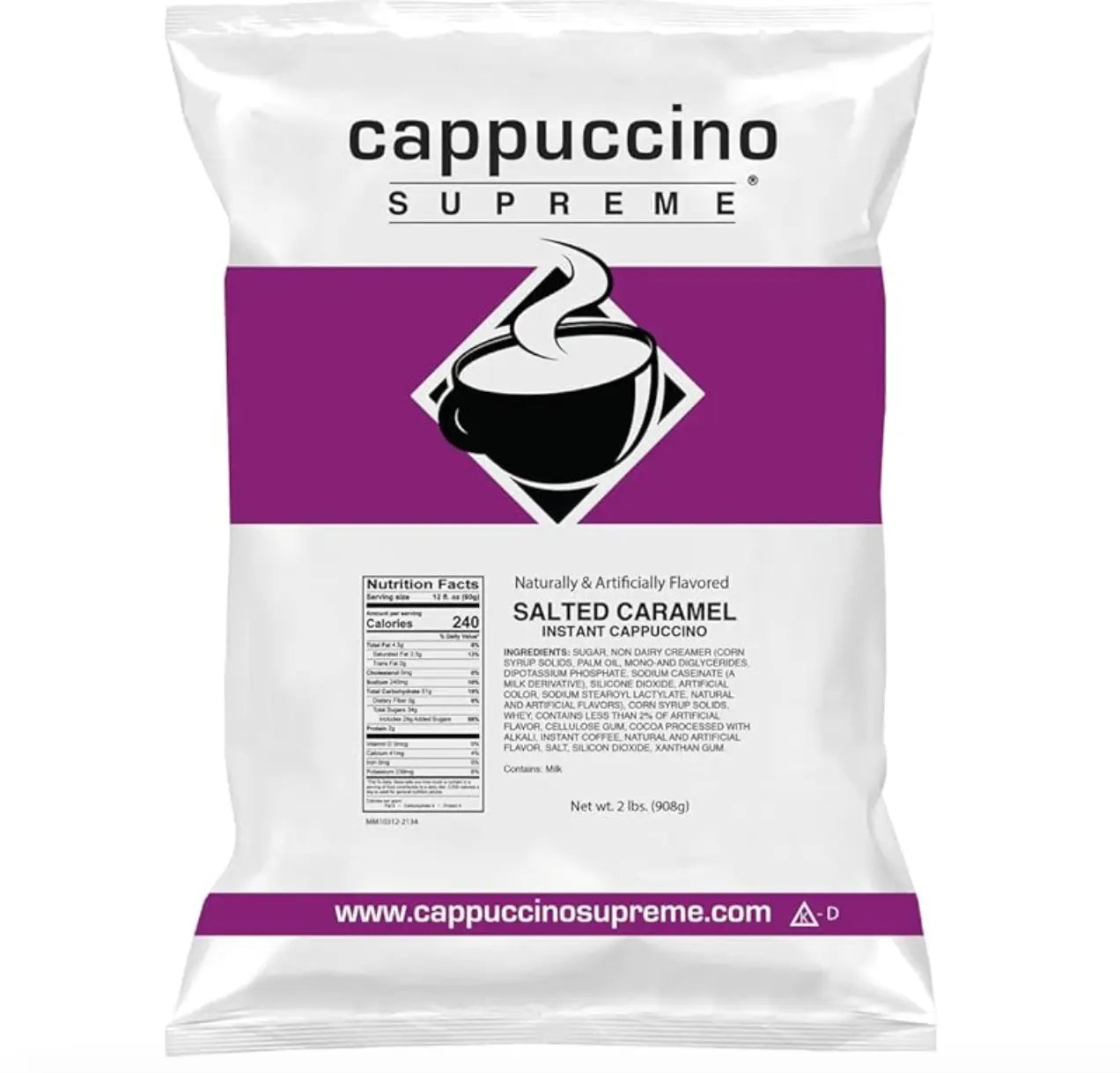 CAPPUCCINO WHITE CHOC CARAMEL