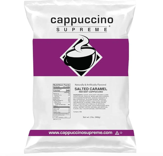 CAPPUCCINO WHITE CHOC CARAMEL