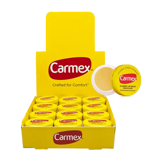 CARMEX JAR CARTON BOX 12CT