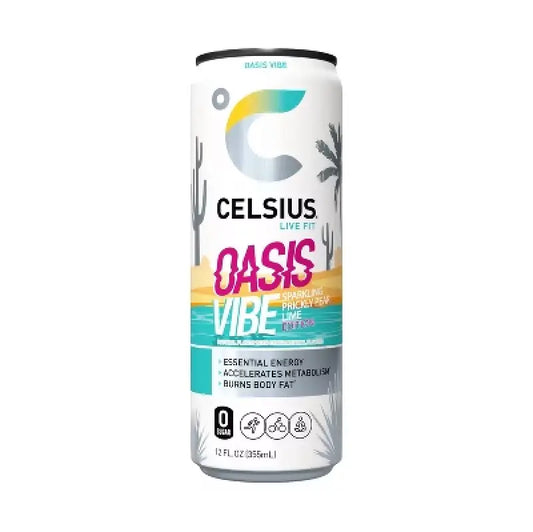 CELSIUS Oasis Vibe 12/12 OZ - Chase Cash & Carry