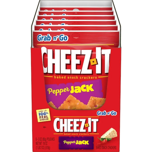 CHEEZ IT PEPPER JACK 6/3OZ - Chase Cash & Carry