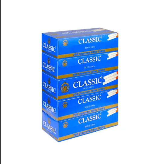 CLASSIC TUBES BLUE 100 5/200CT