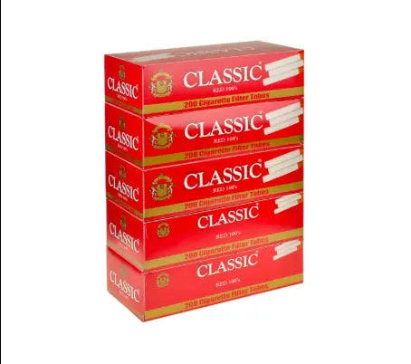 CLASSIC TUBES RED 100 5/200CT