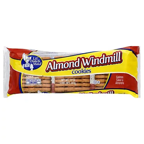 COOKIES (DUTCH 9 OZ) ALMND WINDMILL 6CT