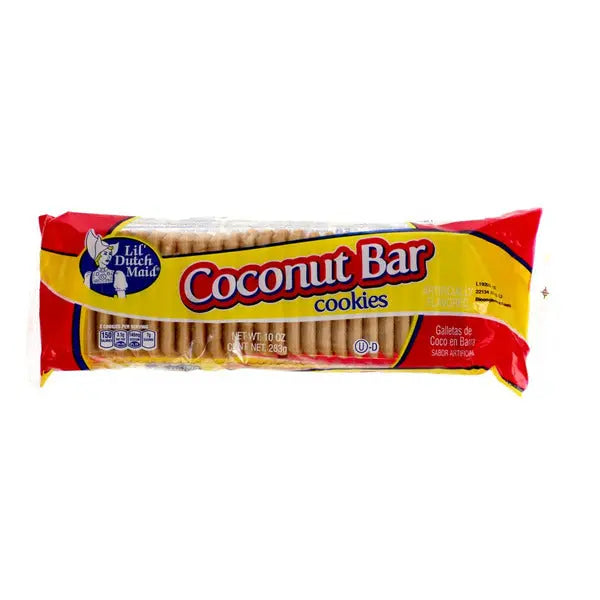 COOKIES (DUTCH 9 OZ) COCONUT BAR 6CT