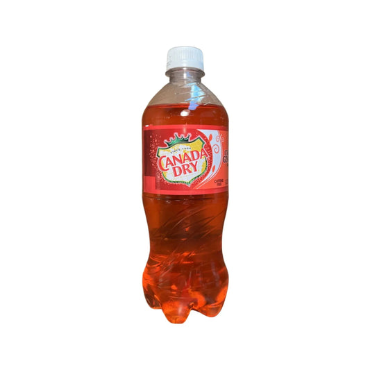 Canada Dry Ginger Ale Cranberry 20 Oz 24 CT