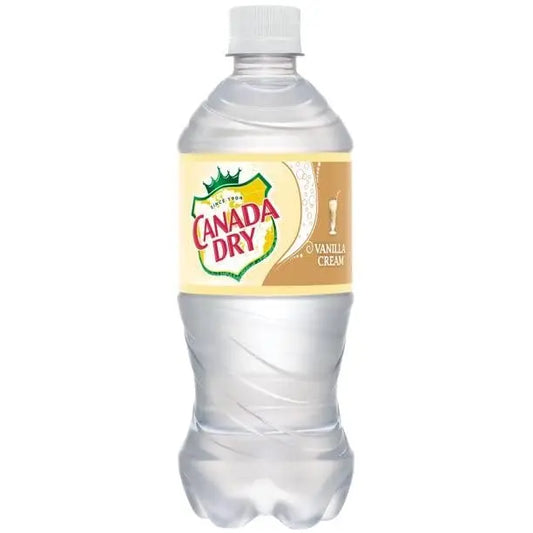 Canada Dry Vanilla Cream 20 Oz 24 CT