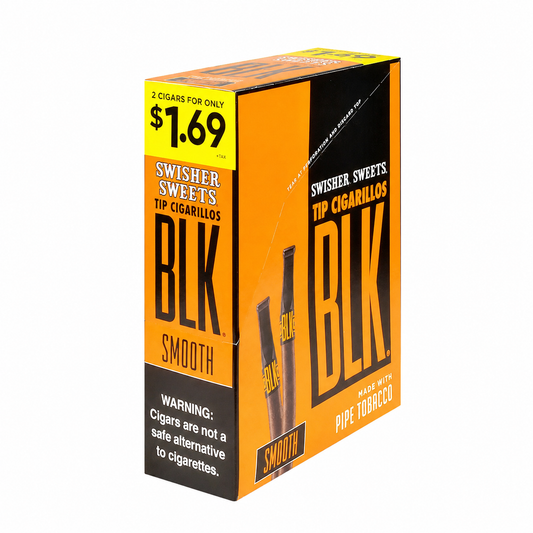 SWISHER (48CT) BLK 2/$1.69 SMOOTH 15/2 PK
