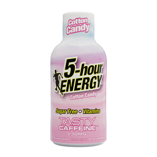 CHASER 5 HR ENERGY X/S COTTON CANDY 12 CT