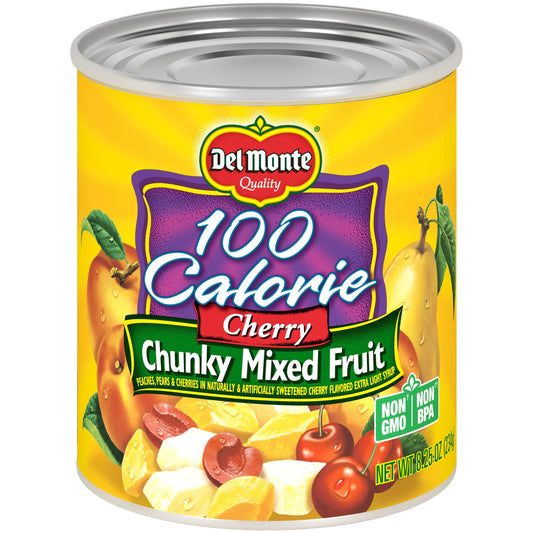 DEL MONTE CHERRY MIXED FRUIT 6/8.25 OZ