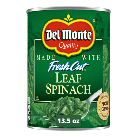 DEL MONTE FRESH CUT LEAF SPINACH 6/13.5OZ