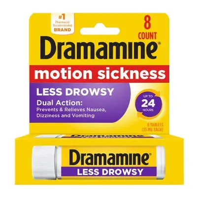 DRAMAMINE MOTION SICKNESS RELIEF 25CT