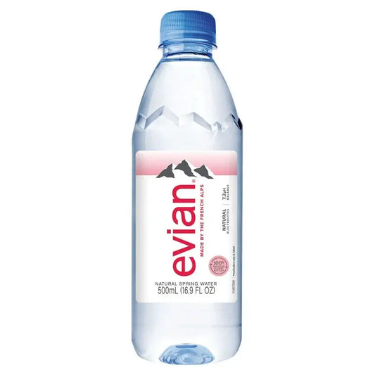 EVIAN WATER 24/500ML (16.9OZ)
