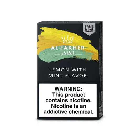FAKHER TOBACCO 50G LEMON/MINT 10CT - Chase Cash & Carry