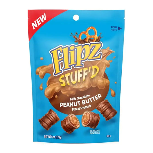 FLIPZ PEANUT BUTTER 6/5 OZ