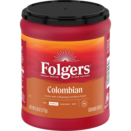 FOLGERS COLOMBIAN 6/9.6 OZ