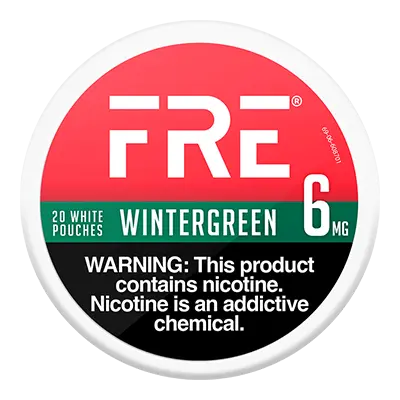 FRE WG NICOTINE POUCHES 6MG 5CT