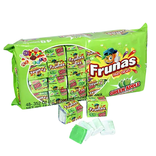 FRUNAS GREEN APPLE 48CT