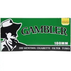 GAMBLER TUBES MENTHOL 100MM 5CT