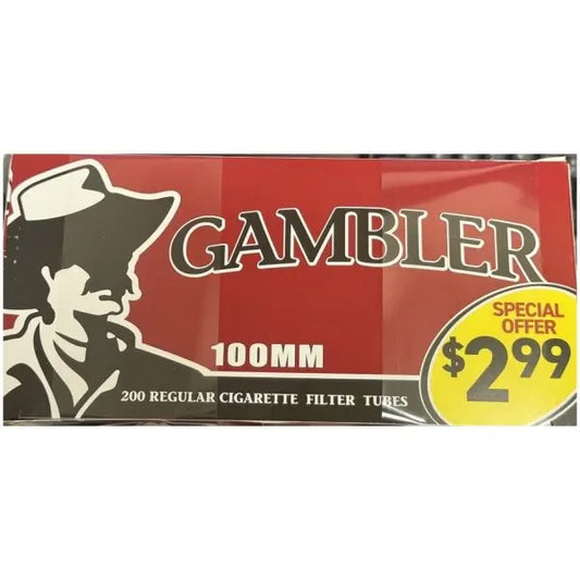 GAMBLER TUBES PP $2.99 5-200CT 100REG