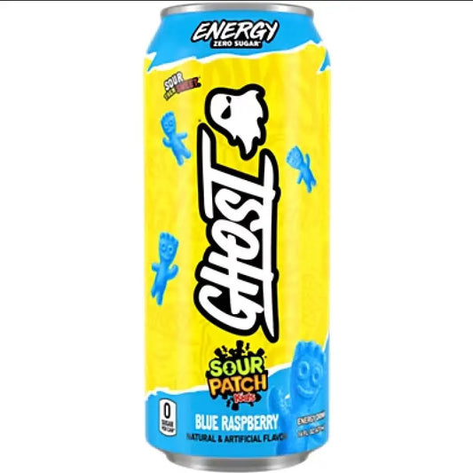 GHOST ENERGY Sour Patch Blue 12CT - Chase Cash & Carry