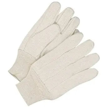 GLOVES NATURAL CANVAS 12CT