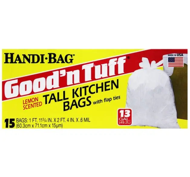 GOOD N TUFF TRASH BAGS 13 GAL