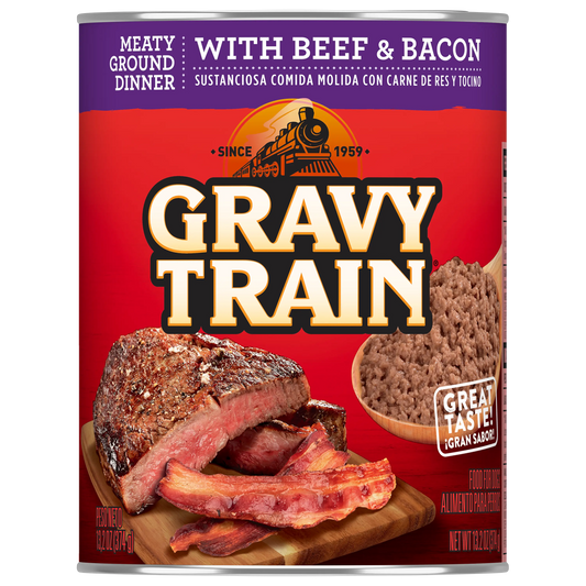 GRAVY TRAIN DOG FOOD BEEF 12/13.5 OZ