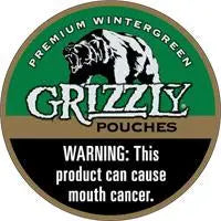 GRIZZLY POUCH WINTERGREEN 5 CT