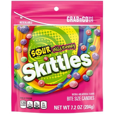 PEG SKITTLES SOUR WILD BERRY8/7.2O