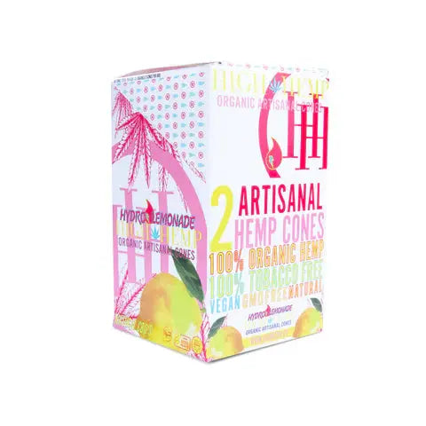 HIGH HEMP ARTISANAL HYDRO LEMONADE CONES 15/2PK