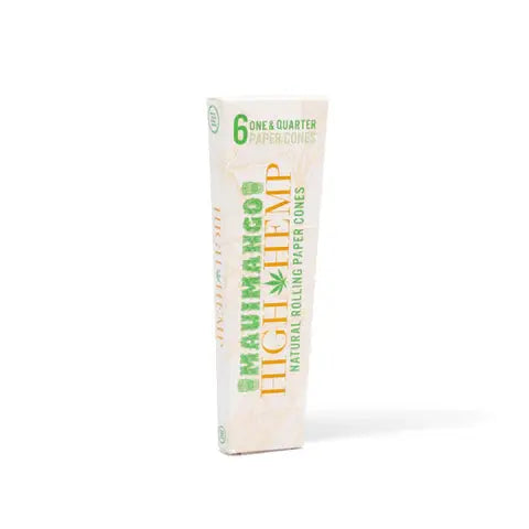 HIGH HEMP CONE MAUI MANGO 11/4 32PK/6CT