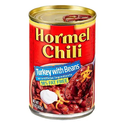 HORMEL TURKEY CHILI W/BEANS 6/15 OZ