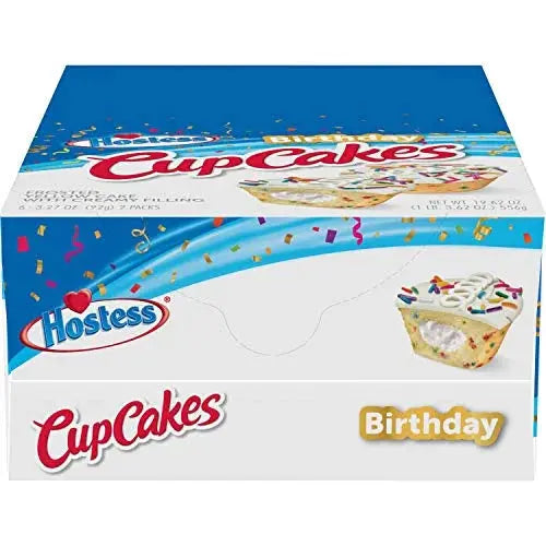 HOSTESS BIRTHDAY CUPCAKES 6CT