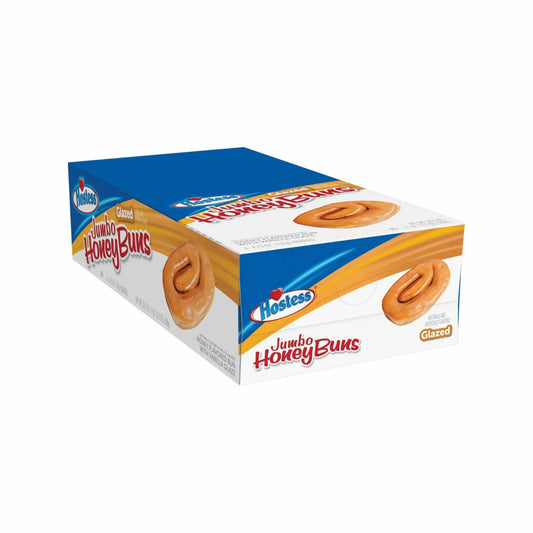 HOSTESS JUMBO HONEYBUNS GLAZED 6CT