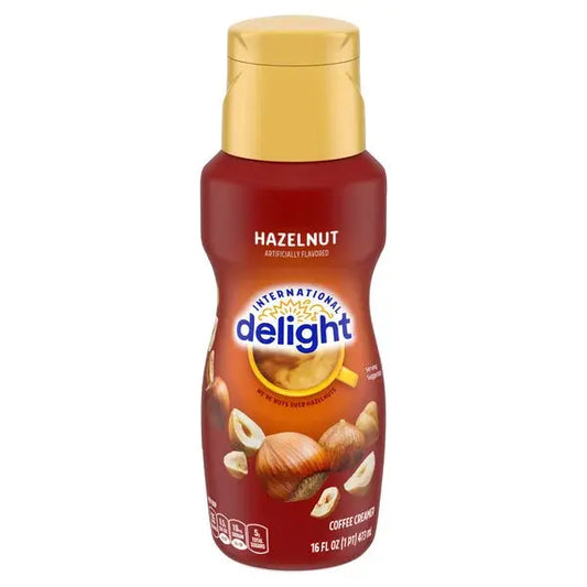 INT DELIGHT CRMR HAZELNUT 16OZ/6CT