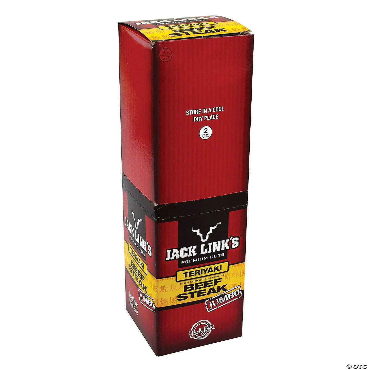 JK JUMBO TERIYAKI BEEF STEAK 12 CT