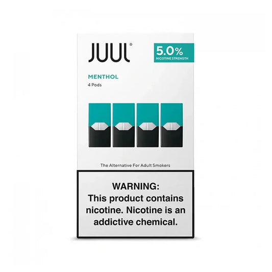 JUUL CARTRIDGES 6 PKS MENTHOL 5%(FINAL SALE)