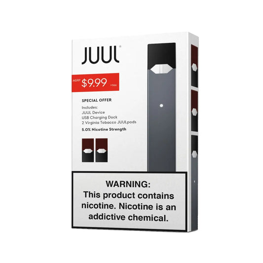 JUUL DEVICE KIT VIRGINIA TOBACCO 5.0% 2PK