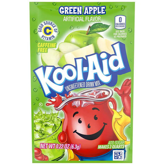 KOOL AID-48CT ENVELOPES GREEN APPLE