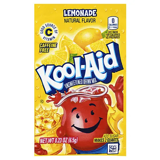 KOOL AID-48CT ENVELOPES LEMONADE