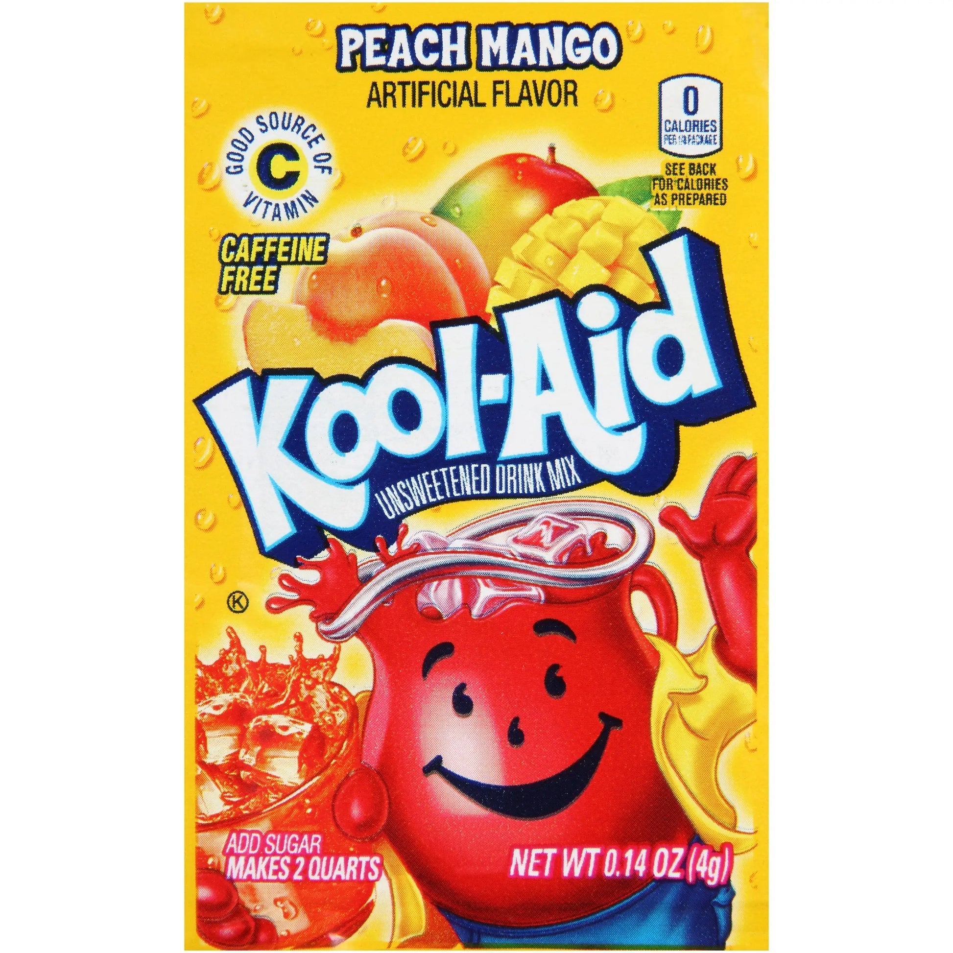 KOOL AID-48CT ENVELOPES PEACH MANGO