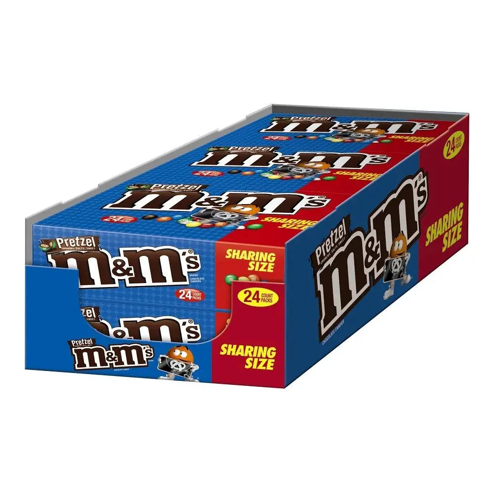 KS M & M PRETZEL 24CT