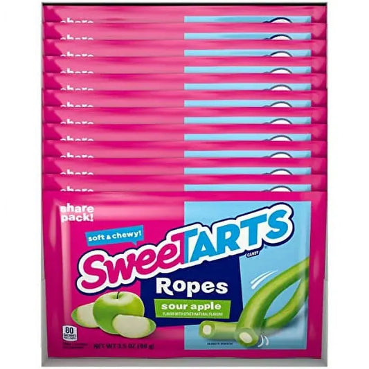 KS SWEETARTS ROPES SOUR APPLE 12CT  